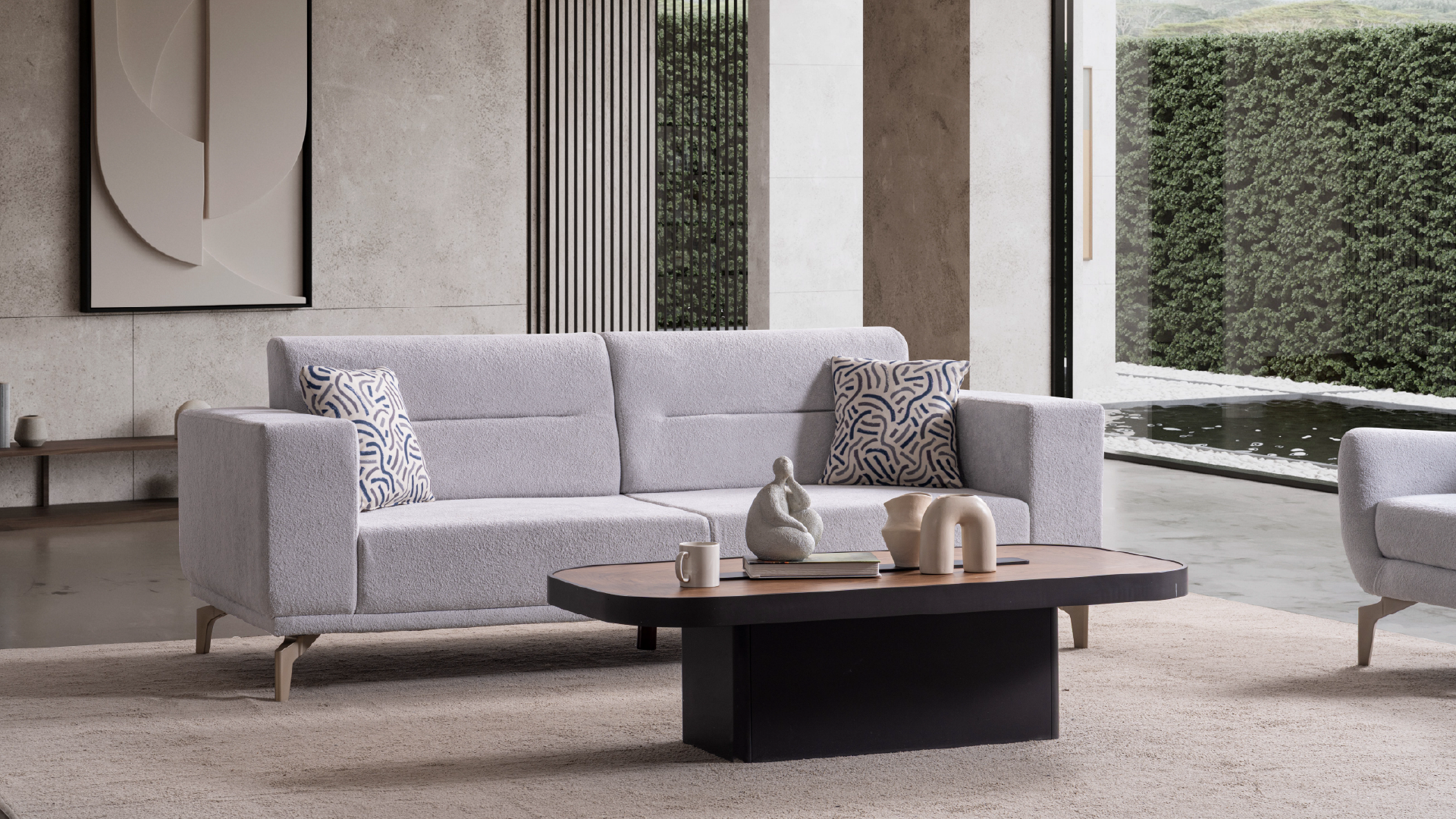 Elisa Üçlü Koltuk